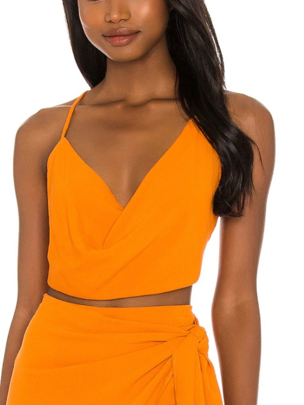 NWT Indah Sunkist Polina Cowl Neck Cami - Size M/L
